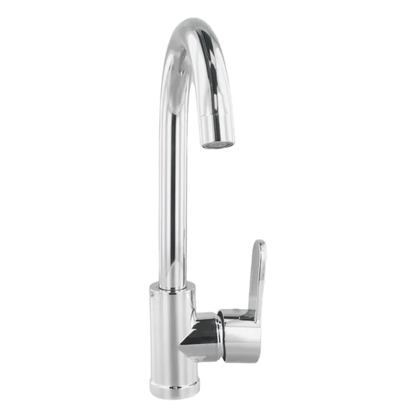 Kitchen Faucet Single Handle Swivel Mixer Hot And Cold Water - Image 3